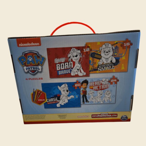 Paw Patrol 4In1 Puzzel 12-24 Stukjes